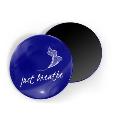 Just Breathe Yoga Gift Magnet