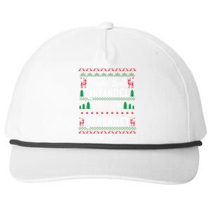 Jingle Bells Zinfandel Pass The Cabernet Ugly Christmas Wine Gift Snapback Five-Panel Rope Hat