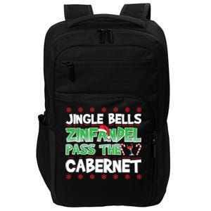 Jingle Bells Zinfandel Pass The Cabernet Impact Tech Backpack