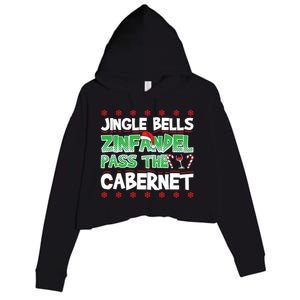 Jingle Bells Zinfandel Pass The Cabernet Crop Fleece Hoodie