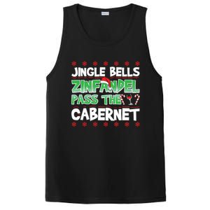 Jingle Bells Zinfandel Pass The Cabernet PosiCharge Competitor Tank