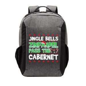 Jingle Bells Zinfandel Pass The Cabernet Vector Backpack