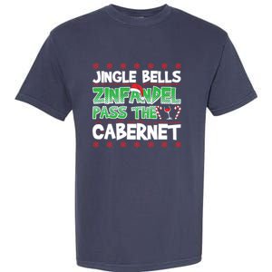 Jingle Bells Zinfandel Pass The Cabernet Garment-Dyed Heavyweight T-Shirt