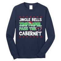 Jingle Bells Zinfandel Pass The Cabernet Long Sleeve Shirt