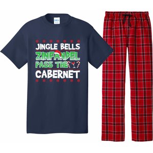 Jingle Bells Zinfandel Pass The Cabernet Pajama Set