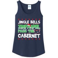 Jingle Bells Zinfandel Pass The Cabernet Ladies Essential Tank