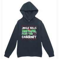 Jingle Bells Zinfandel Pass The Cabernet Urban Pullover Hoodie