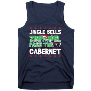 Jingle Bells Zinfandel Pass The Cabernet Tank Top