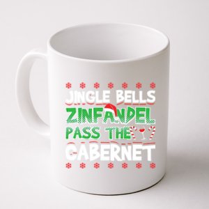 Jingle Bells Zinfandel Pass The Cabernet Coffee Mug