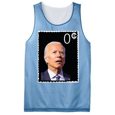 Joe Biden Zero Cents Stamp 0 President Joe Mesh Reversible Basketball Jersey Tank