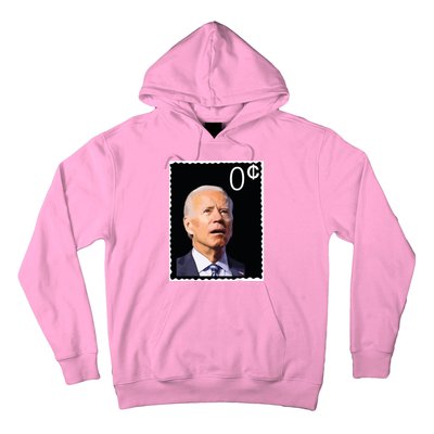 Joe Biden Zero Cents Stamp 0 President Joe Hoodie