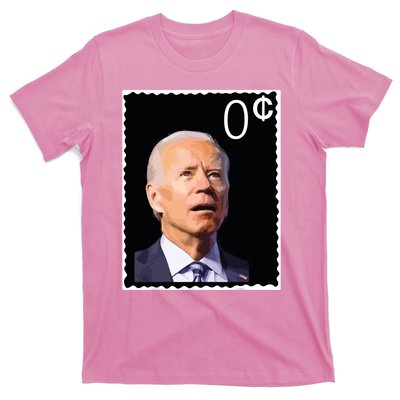 Joe Biden Zero Cents Stamp 0 President Joe T-Shirt