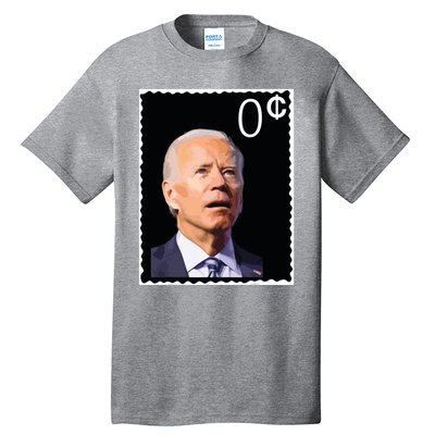 Joe Biden Zero Cents Stamp 0 President Joe Tall T-Shirt