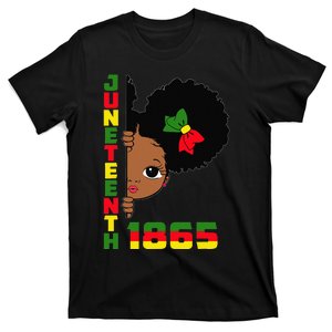 Juneteenth Celebrating 1865 Cute Black T-Shirt