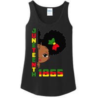 Juneteenth Celebrating 1865 Cute Black Ladies Essential Tank