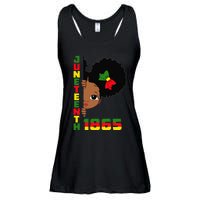 Juneteenth Celebrating 1865 Cute Black Ladies Essential Flowy Tank