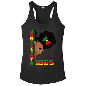 Juneteenth Celebrating 1865 Cute Black Ladies PosiCharge Competitor Racerback Tank