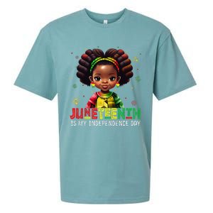 Juneteenth Celebrating 1865 Cute Black wo Sueded Cloud Jersey T-Shirt