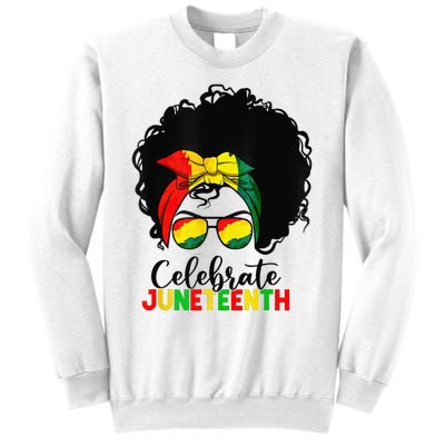 Juneteenth Celebrate 1865 Black History American African Sweatshirt