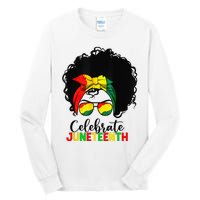 Juneteenth Celebrate 1865 Black History American African Tall Long Sleeve T-Shirt