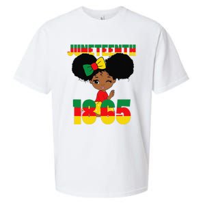 Juneteenth Celebrating 1865 Black Sueded Cloud Jersey T-Shirt