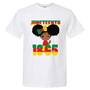 Juneteenth Celebrating 1865 Black Garment-Dyed Heavyweight T-Shirt