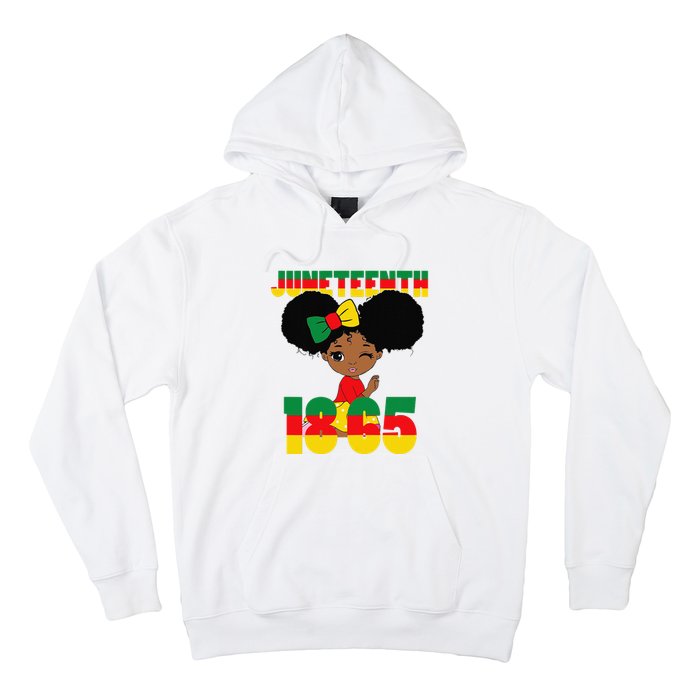 Juneteenth Celebrating 1865 Black Hoodie