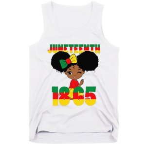 Juneteenth Celebrating 1865 Black Tank Top