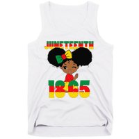 Juneteenth Celebrating 1865 Black Tank Top