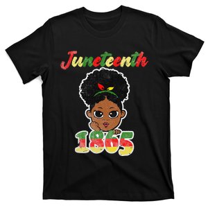 Juneteenth Celebrating 1865 Cute Black African T-Shirt