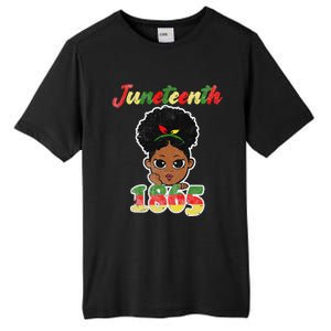 Juneteenth Celebrating 1865 Cute Black African Tall Fusion ChromaSoft Performance T-Shirt