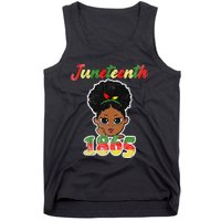 Juneteenth Celebrating 1865 Cute Black African Tank Top