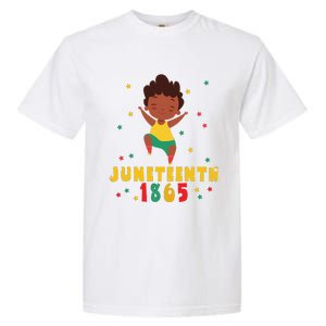 Juneteenth Celebrating 1865 Cute Black Garment-Dyed Heavyweight T-Shirt