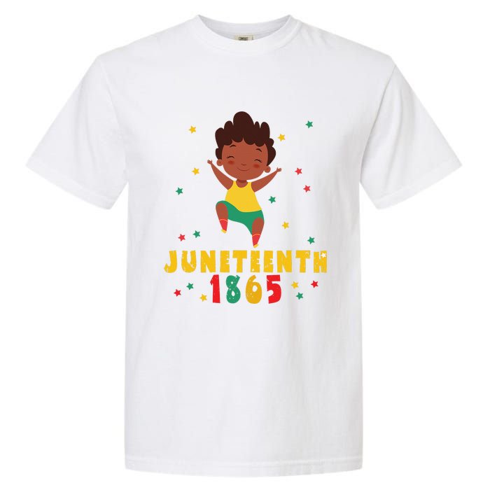 Juneteenth Celebrating 1865 Cute Black Garment-Dyed Heavyweight T-Shirt