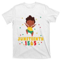 Juneteenth Celebrating 1865 Cute Black T-Shirt