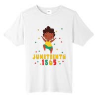 Juneteenth Celebrating 1865 Cute Black Tall Fusion ChromaSoft Performance T-Shirt