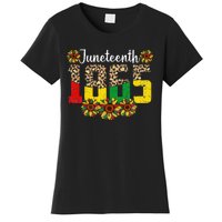 Juneteenth Celebrate 1865 Black History African American Women's T-Shirt