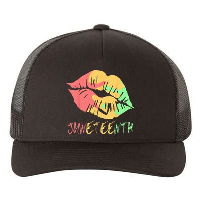 Juneteenth Celebrate 1865Black History African American Yupoong Adult 5-Panel Trucker Hat