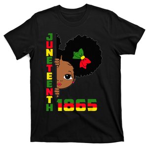 Juneteenth Celebrating 1865 Cute Black T-Shirt