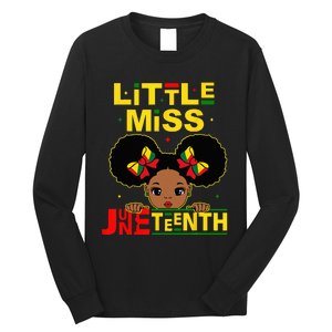 Juneteenth Celebrating 1865 Cute Black Long Sleeve Shirt