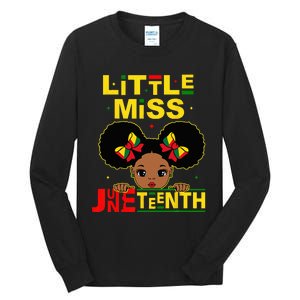 Juneteenth Celebrating 1865 Cute Black Tall Long Sleeve T-Shirt