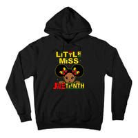 Juneteenth Celebrating 1865 Cute Black Tall Hoodie