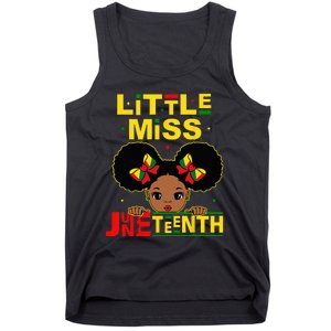 Juneteenth Celebrating 1865 Cute Black Tank Top