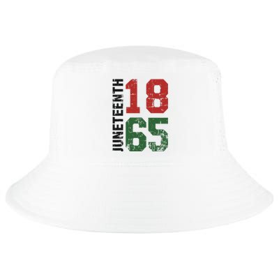 Juneteenth celebrating 1865 black american history Cool Comfort Performance Bucket Hat