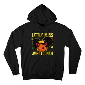 Juneteenth Celebrating 1865 Cute Black Hoodie