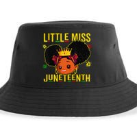 Juneteenth Celebrating 1865 Cute Black Sustainable Bucket Hat