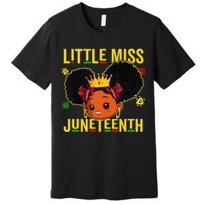 Juneteenth Celebrating 1865 Cute Black Premium T-Shirt