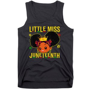 Juneteenth Celebrating 1865 Cute Black Tank Top