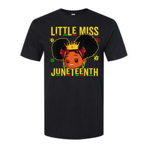 Juneteenth Celebrating 1865 Cute Black Softstyle CVC T-Shirt