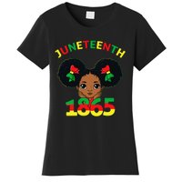 Juneteenth Celebrating 1865 Cute Brown Skin Women's T-Shirt